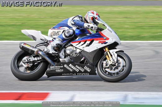 2009-05-09 Monza 1288 Superbike - Qualifyng Practice - Ruben Xaus - BMW S1000 RR